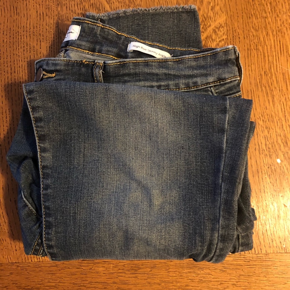 Jessica Simpson High rise skinny ankle jeans